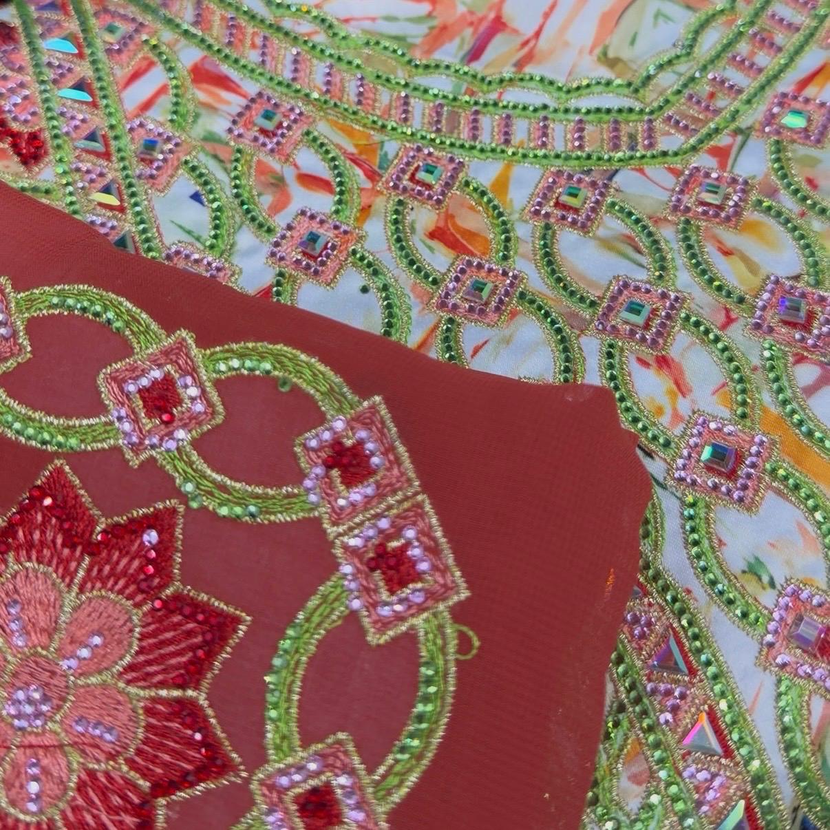 مخور حرير مع شيله غين 1